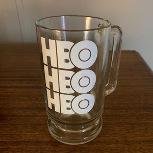 Vintage HBO Advertising Large Mug Cup